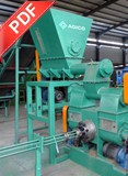 Mechanical Stamping Briquette Press Belt Conveyor