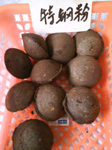 Special steel powder briquettes